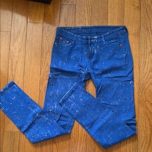Blue Distressed Jeans